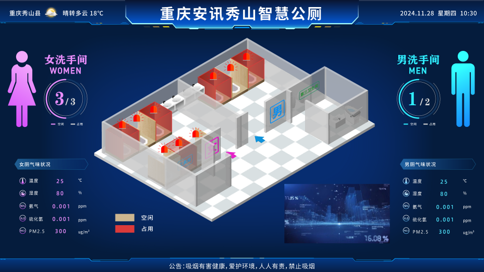 重庆秀山智慧公厕